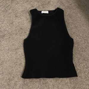 Aritzia Babaton Sculpt Knit Racer Tank